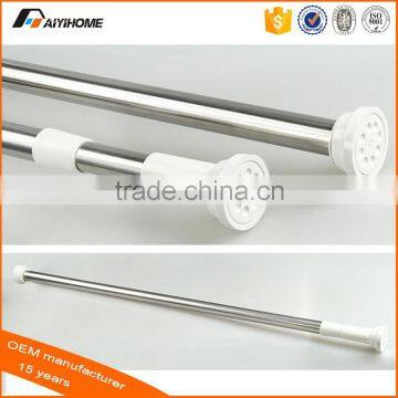 Strong OEM Service Metal Extendable Bathroom Shower Curtain Rod photo-3