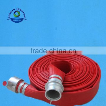 Rubber lining fire hose with fire hose coupling 2.5'' 16bar