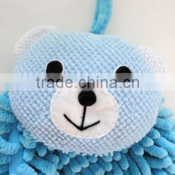 chenille fiberic animals cleaning towel