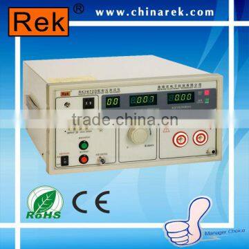 Dielectric strength tester RK2672D puncture tester /hipot tester price/Withstand voltage tester/dielectric breakdown