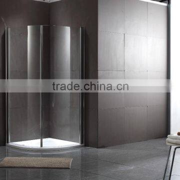 K-535 Rectangle frameless hinge shower screen/enclosure/room glass shower enclosure