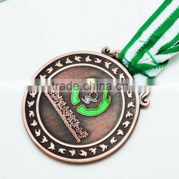 Exquisite Workmanship custom military metal medal ribbon