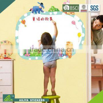 Factory direct online decorative office self adhesive whiteboard sticker wall