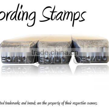 Metal Stamps, Logo Stamps, Leather Stamps Hardened Carbon Steel