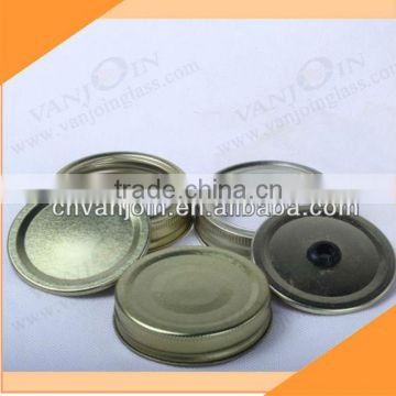 Hot Sale Promotional 70mm Gold Straw Hole Cap