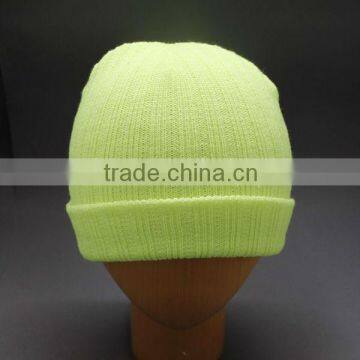 WHOLESALE CHEAP PROMOTIONAL BLANK CUFF BEANIE HAT