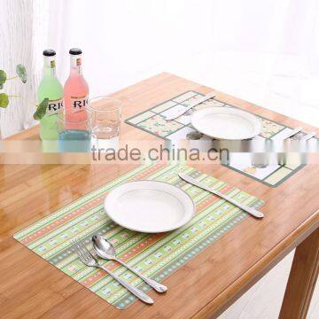 table mat wholesale cheap plastic placemat new design pp placemat