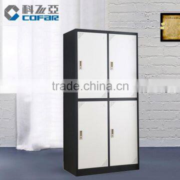 Office Furniture Made In China Kefeiya Steel Metal Double Door Almirah