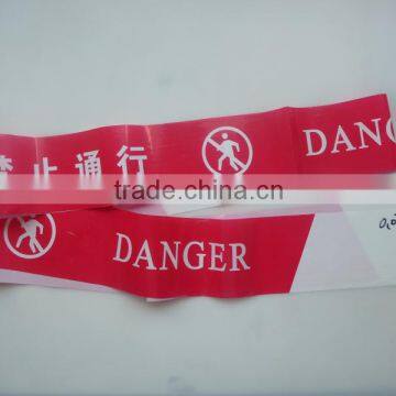 Hot Selling Barricade Police Safety PE Warning Tape