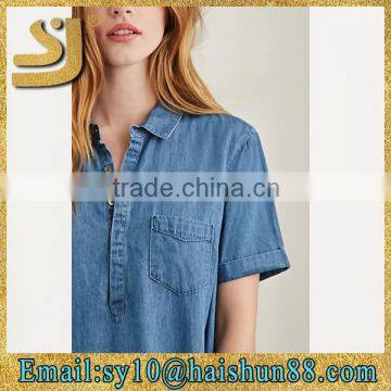 Blank Denim Tshirt Dress Design photo-5