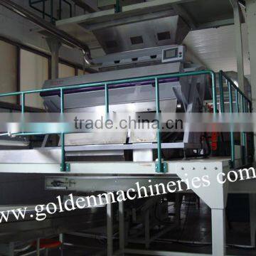 Optical High Efficiency LED Peanut Color Sorter Color Sorting Machine