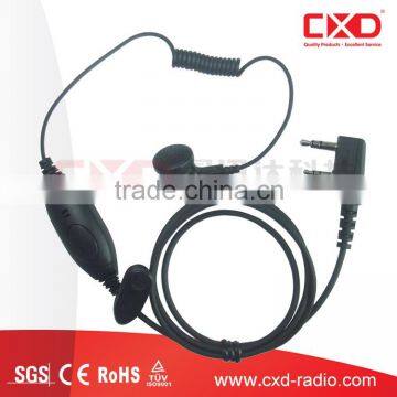 Two Way Radio Accessories Anti Noise Wholesale Wired Earphone in Ear Earbuds with Microphone