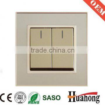 High Quality Gold Acrylic Wall Switch photo-3