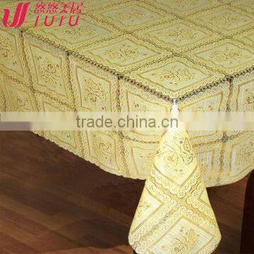 Waterproof pvc lace table cloth