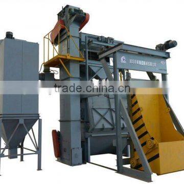 Tumble Belt Type Sand Blasting Machine/high quality and easy operated Q32series tracked shot blast clean-up machine