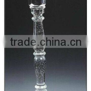 Crystal Glass Stair Pillar/Crystal Glass Pillar/Decorative Glass Pillar