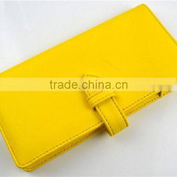 Newest popular fashion design exquisite leather women wallet 2015