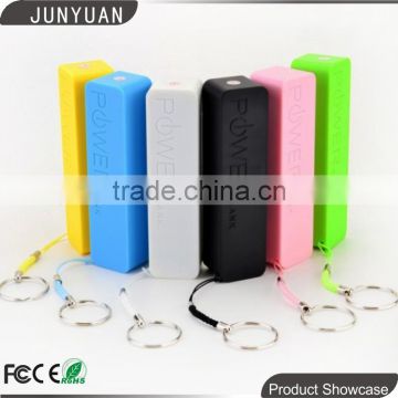 custom portable slim perfume power bank 2600mAh