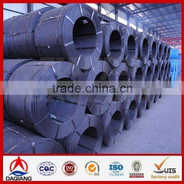 astm a475 17.8mm 21.8mm 28.6mm galvanized steel strand