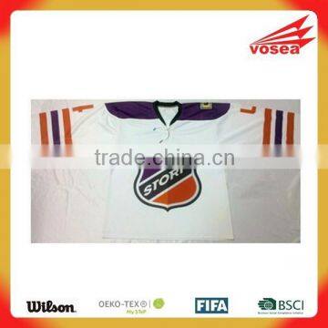 new 100% polyester popular custom casual hockey jersey