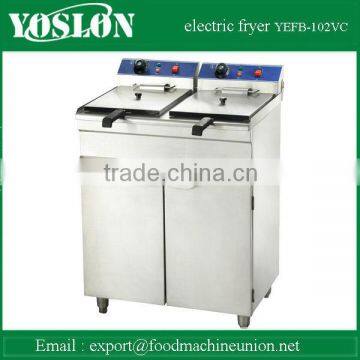 10L+10L YEFB-102VC electric fryer deep fryer