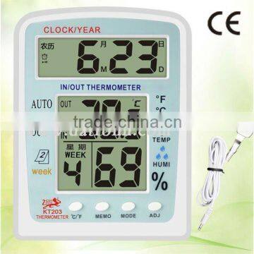 KT 203 Digital decorative indoor&outdoor thermometer