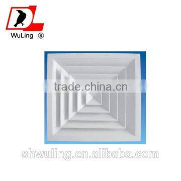 Supply Return Square Air Ceiling Diffuser For Hvac Air Conditioning