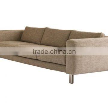 luxury italian fabric sofa velvet sofa classic style HDS1433