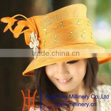 Exclusive High Qualitu Ladies Sinamay Hats in 2014 photo-2