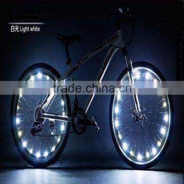 Low voltage-save copper wire string lights yellow color for bicycle