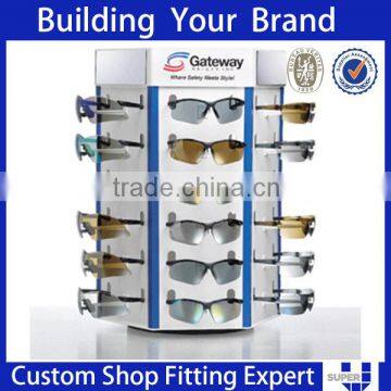 manufacture spinner optical display tower easy to shipping