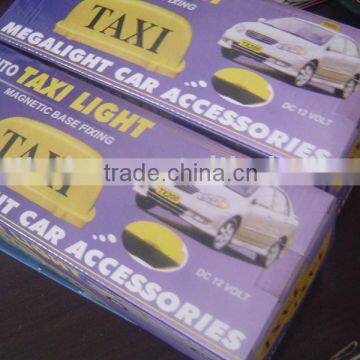 Factory fast delivery 12V auto taxi lamp ce/rohs