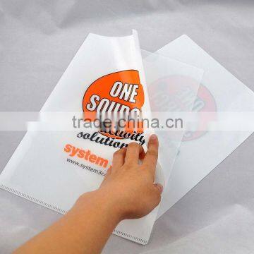 A4 A5 plastic folder /pp file folder/ customized file folder