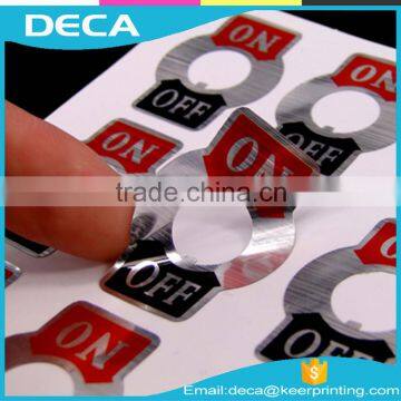 Custom 3d Security Laser Hologram Sticker Label Anti-counterfeit Anti-fake Anti-theft Adhesive Sticker