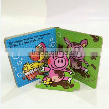 Printing Coloring Child Puzzle Book, Custom Low Cost Child Board Book