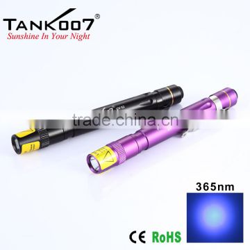 UV Flashlight torch with 1w 365nm China NO.1 UV flashlights supplier