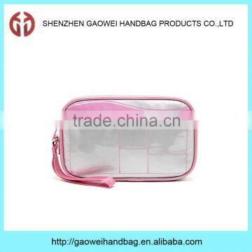 Hot sale high quality cheap funny makeup cosmetic bag pu leather