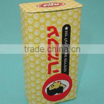 Candy tin box customized food grade empty tin cans