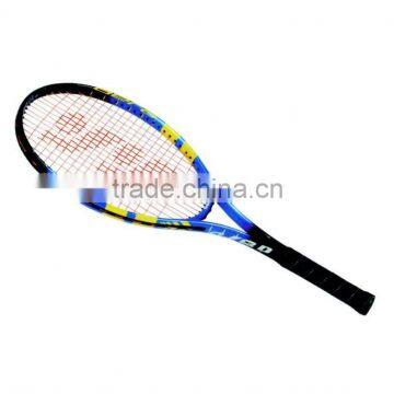 One carbon aluminum tennis racket