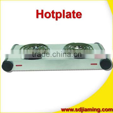 Double Electric coil Hotplate