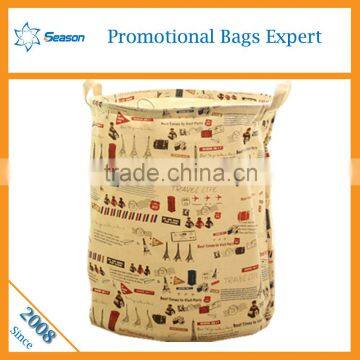 Jute Clothes Box Storage Baskte for Clothes Clothes Basket