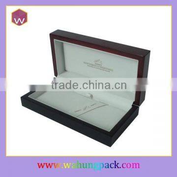 Empty Brand Wooden Pen Pemium Box/Black Pen Gift Box For Display