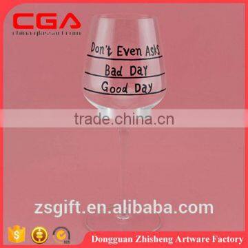 Amazing Wholesale Glass Crafts Wine Glasses Home Decor photo-6