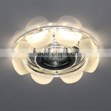 crystal ceiling light glued shaped flower downlight spotlight classical house decoration lamp