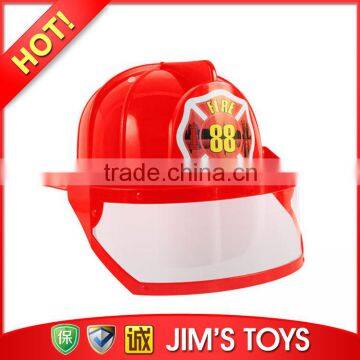 Plastic Fire helmet with cover sale for children