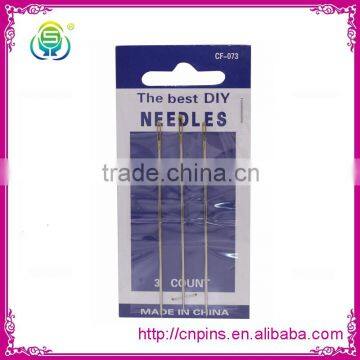 wholesale good quality golden hand sewing needles in low price