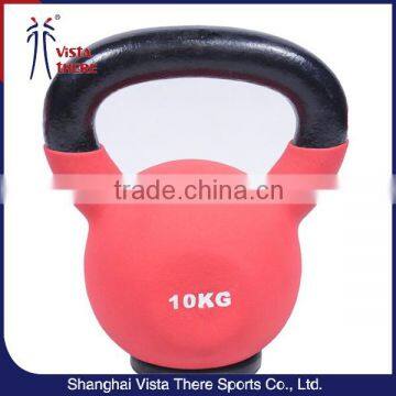 Try&Do hot selling 10kg fitness Vinyl iron Kettlebell China manufacturer