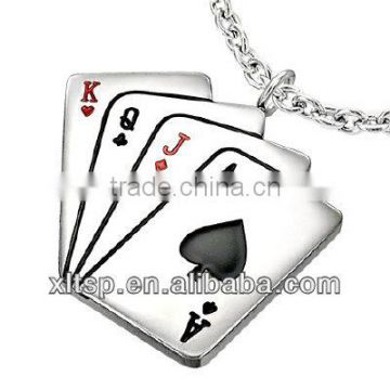 XLT-PD078 2013 Fashion european charms, metal Pokerl charms, Pokerl Pendant