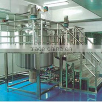 lotion cream stainless steel mixing blending tank rubber washer