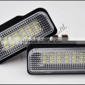 white led license plate lamp car number license plate light for mercedesbenz w203 w211 r171